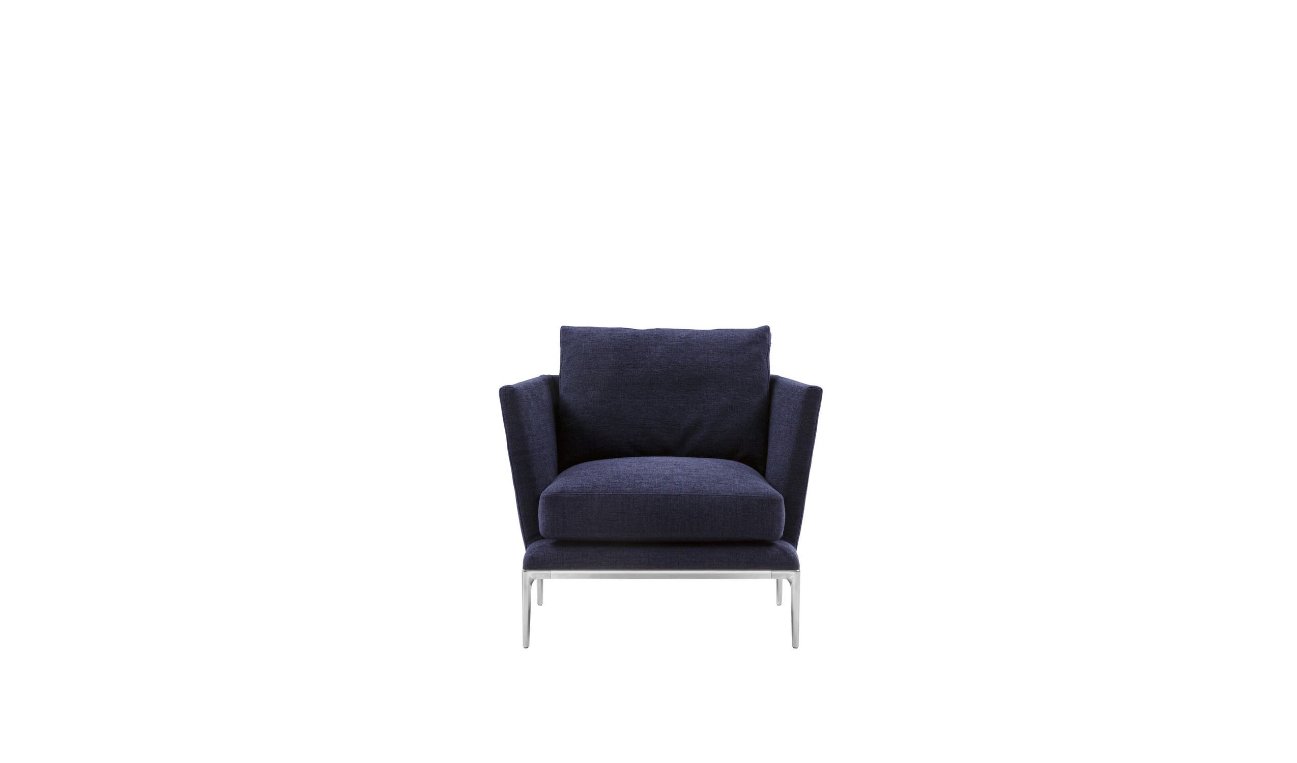 Italian designer modern armchairs - B&B Atoll Armchairs