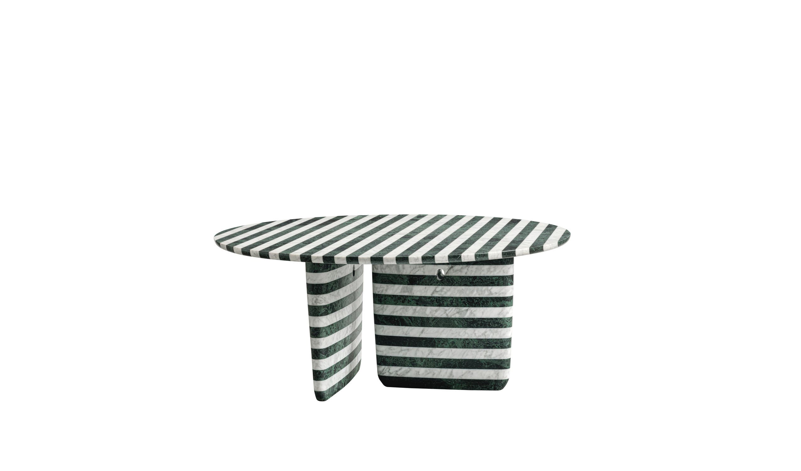Tobi-Ishi striped marble Tables