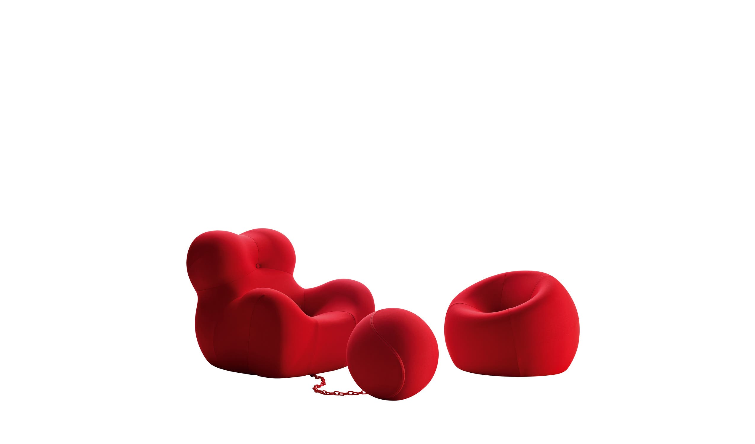 Italian designer modern armchairs - Up Junior Armchairs