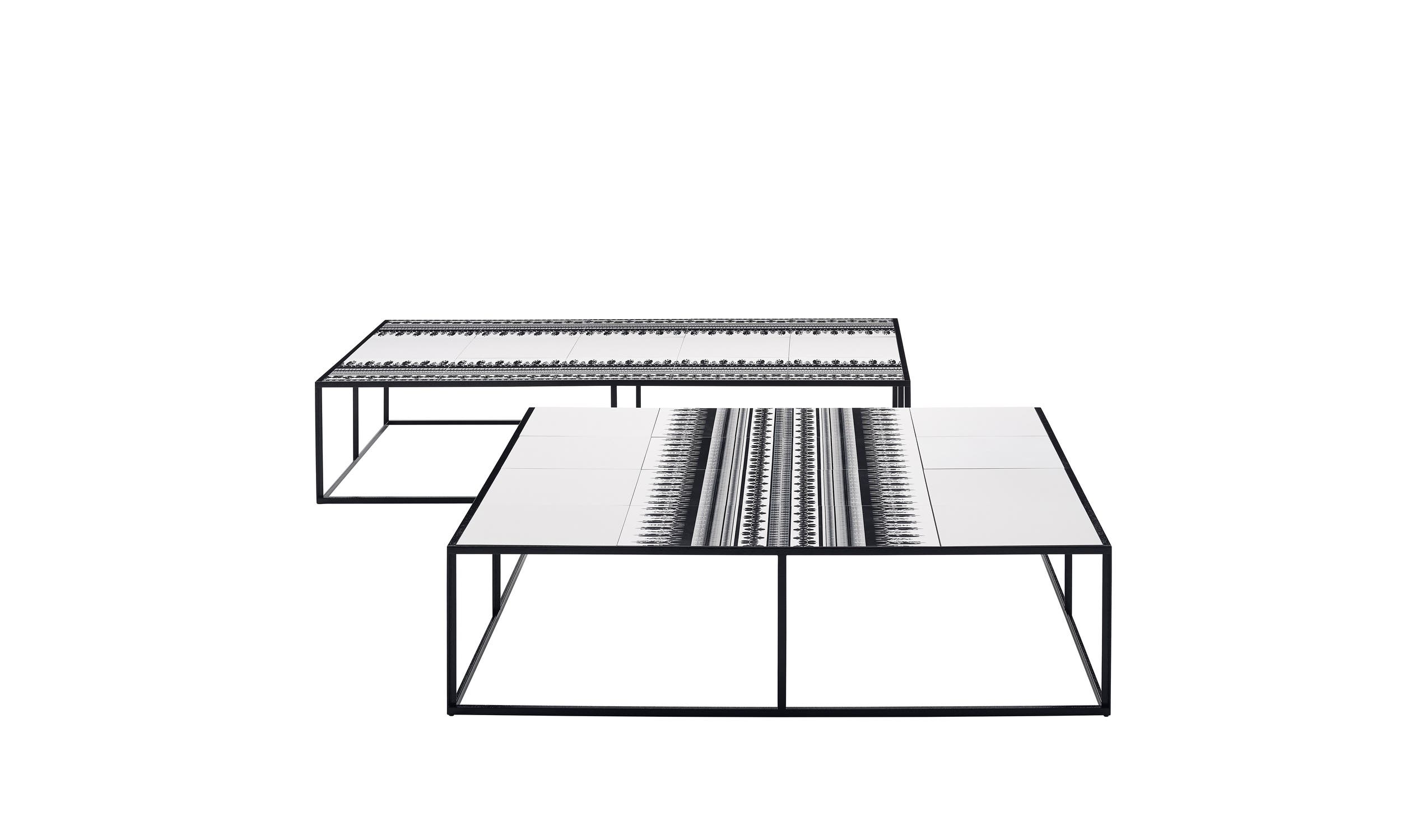 Tavolini da esterno da giardino moderni di design - Canasta Tavolini