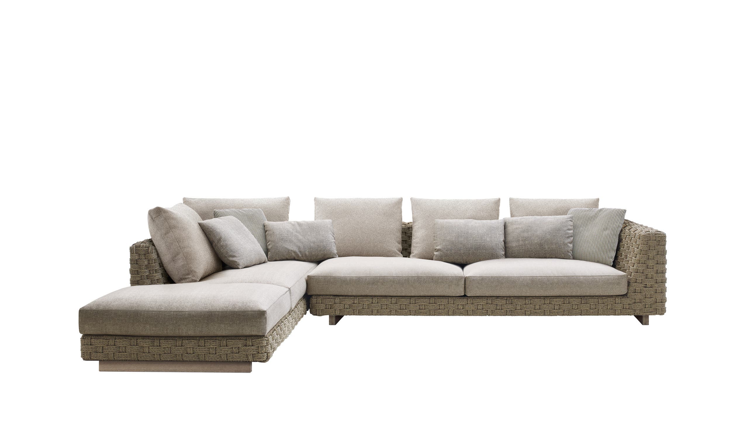Ray Outdoor Natural Sofas 1
