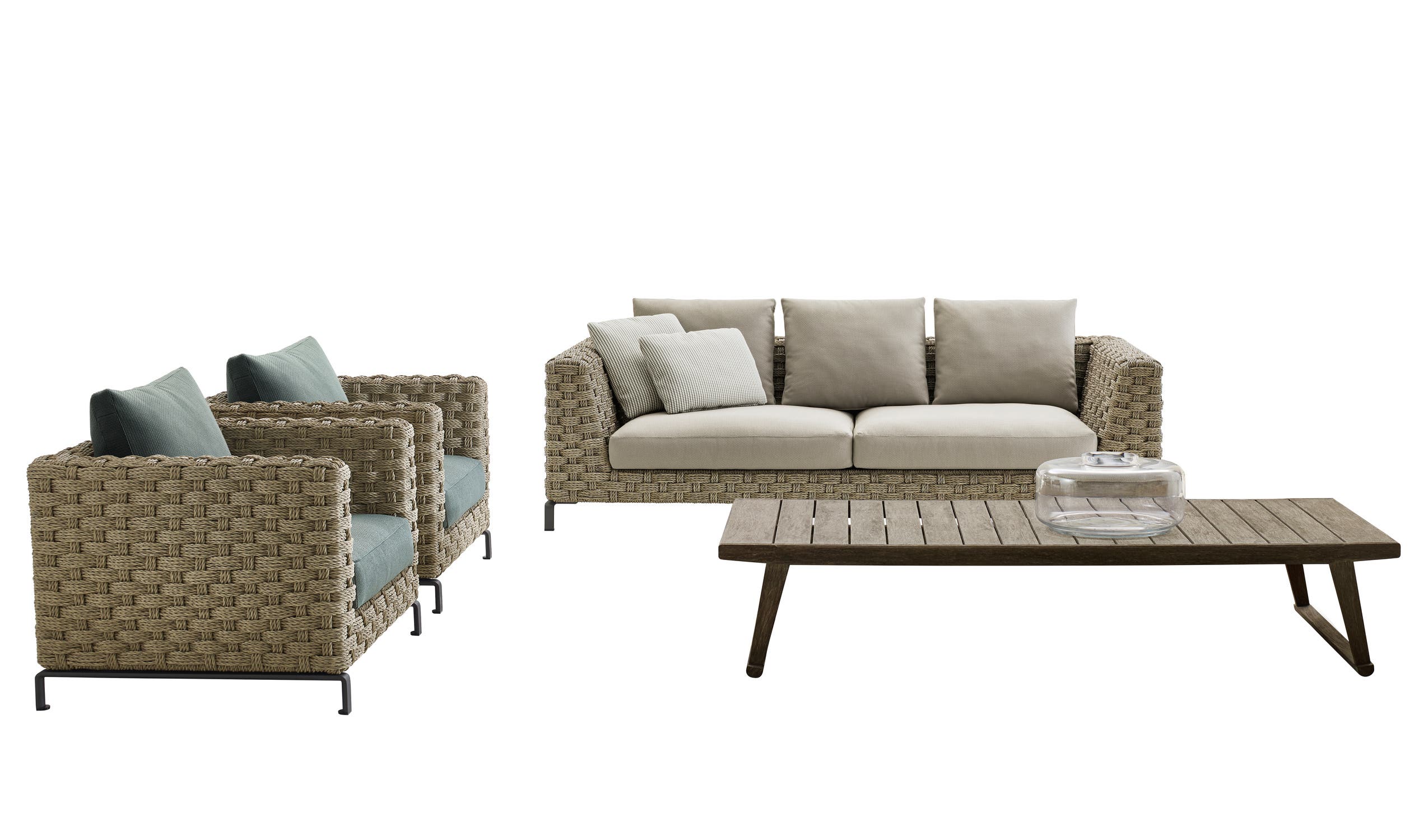 Ray Outdoor Natural Sofas 6