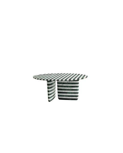 Tobi-Ishi striped marble Tavoli