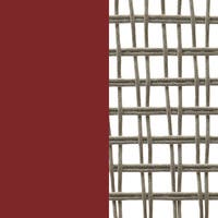 Natural polypropylene interlacing - Clay frame